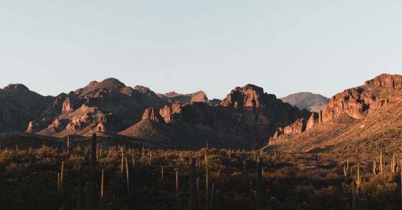 Superstitions - Brown Mountains Under Blue Sky