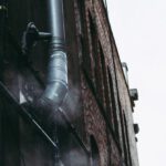 Hydrothermal Vents - Gray Pipe on Building Wall