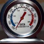 Pressure And Temperature - A Stainless Oven Thermometer Gauge