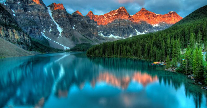 Famous Shipwrecks - Lake and Mountain